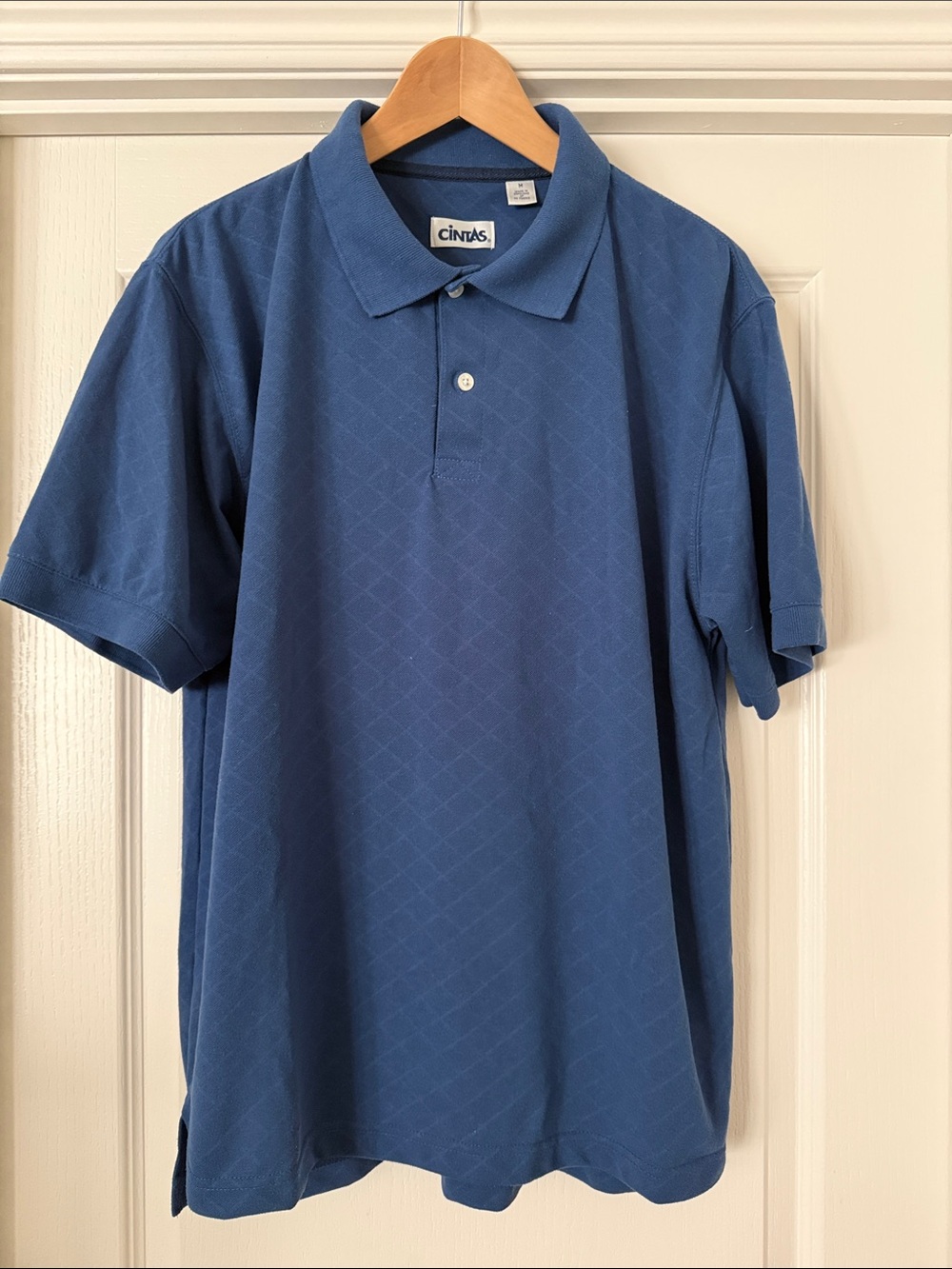 Cintas Men's Classic Navy Polo Shirt